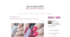 Desktop Screenshot of amandalandish.com